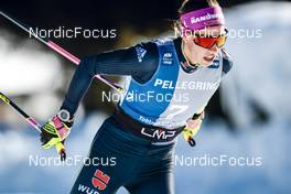 04.02.2023, Toblach, Italy (ITA): Sofie Krehl (GER) - FIS world cup cross-country, 10km, Toblach (ITA). www.nordicfocus.com. © Modica/NordicFocus. Every downloaded picture is fee-liable.