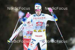 04.02.2023, Toblach, Italy (ITA): Calle Halfvarsson (SWE) - FIS world cup cross-country, 10km, Toblach (ITA). www.nordicfocus.com. © Modica/NordicFocus. Every downloaded picture is fee-liable.