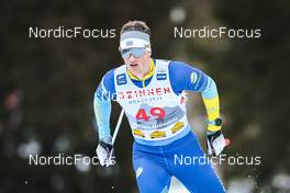 04.02.2023, Toblach, Italy (ITA): Denis Volotka (KAZ) - FIS world cup cross-country, 10km, Toblach (ITA). www.nordicfocus.com. © Modica/NordicFocus. Every downloaded picture is fee-liable.