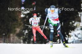 04.02.2023, Toblach, Italy (ITA): Candide Pralong (SUI) - FIS world cup cross-country, 10km, Toblach (ITA). www.nordicfocus.com. © Modica/NordicFocus. Every downloaded picture is fee-liable.