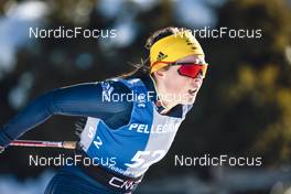 04.02.2023, Toblach, Italy (ITA): Coletta Rydzek (GER) - FIS world cup cross-country, 10km, Toblach (ITA). www.nordicfocus.com. © Modica/NordicFocus. Every downloaded picture is fee-liable.