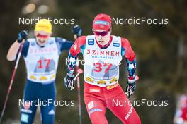 04.02.2023, Toblach, Italy (ITA): Harald Oestberg Amundsen (NOR) - FIS world cup cross-country, 10km, Toblach (ITA). www.nordicfocus.com. © Modica/NordicFocus. Every downloaded picture is fee-liable.