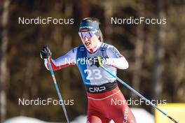 04.02.2023, Toblach, Italy (ITA): Nadine Faehndrich (SUI) - FIS world cup cross-country, 10km, Toblach (ITA). www.nordicfocus.com. © Modica/NordicFocus. Every downloaded picture is fee-liable.