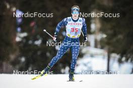 04.02.2023, Toblach, Italy (ITA): Hunter Wonders (USA) - FIS world cup cross-country, 10km, Toblach (ITA). www.nordicfocus.com. © Modica/NordicFocus. Every downloaded picture is fee-liable.