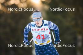 04.02.2023, Toblach, Italy (ITA): Kevin Bolger (USA) - FIS world cup cross-country, 10km, Toblach (ITA). www.nordicfocus.com. © Modica/NordicFocus. Every downloaded picture is fee-liable.