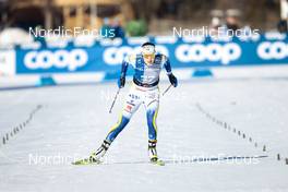 04.02.2023, Toblach, Italy (ITA): Ebba Andersson (SWE) - FIS world cup cross-country, 10km, Toblach (ITA). www.nordicfocus.com. © Modica/NordicFocus. Every downloaded picture is fee-liable.