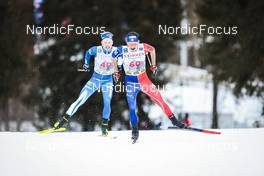 04.02.2023, Toblach, Italy (ITA): Hugo Lapalus (FRA) - FIS world cup cross-country, 10km, Toblach (ITA). www.nordicfocus.com. © Modica/NordicFocus. Every downloaded picture is fee-liable.