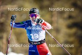 04.02.2023, Toblach, Italy (ITA): Juliette Ducordeau (FRA) - FIS world cup cross-country, 10km, Toblach (ITA). www.nordicfocus.com. © Modica/NordicFocus. Every downloaded picture is fee-liable.