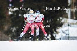 04.02.2023, Toblach, Italy (ITA): Mika Vermeulen (AUT) - FIS world cup cross-country, 10km, Toblach (ITA). www.nordicfocus.com. © Modica/NordicFocus. Every downloaded picture is fee-liable.