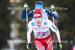 04.02.2023, Toblach, Italy (ITA): Roman Furger (SUI) - FIS world cup cross-country, 10km, Toblach (ITA). www.nordicfocus.com. © Modica/NordicFocus. Every downloaded picture is fee-liable.
