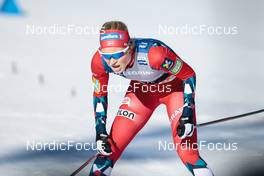 04.02.2023, Toblach, Italy (ITA): Silje Theodorsen (NOR) - FIS world cup cross-country, 10km, Toblach (ITA). www.nordicfocus.com. © Modica/NordicFocus. Every downloaded picture is fee-liable.