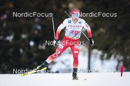 04.02.2023, Toblach, Italy (ITA): Dominik Bury (POL) - FIS world cup cross-country, 10km, Toblach (ITA). www.nordicfocus.com. © Modica/NordicFocus. Every downloaded picture is fee-liable.