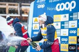 04.02.2023, Toblach, Italy (ITA): Johannes Hoesflot Klaebo (NOR) - FIS world cup cross-country, 10km, Toblach (ITA). www.nordicfocus.com. © Modica/NordicFocus. Every downloaded picture is fee-liable.