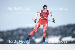 03.02.2023, Toblach, Italy (ITA): Nadine Faehndrich (SUI) - FIS world cup cross-country, individual sprint, Toblach (ITA). www.nordicfocus.com. © Modica/NordicFocus. Every downloaded picture is fee-liable.