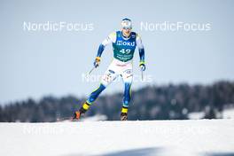 03.02.2023, Toblach, Italy (ITA): Marcus Grate (SWE) - FIS world cup cross-country, individual sprint, Toblach (ITA). www.nordicfocus.com. © Modica/NordicFocus. Every downloaded picture is fee-liable.