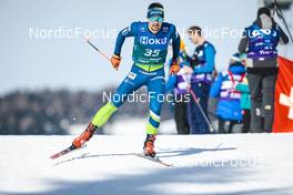 03.02.2023, Toblach, Italy (ITA): Miha Simenc (SLO) - FIS world cup cross-country, individual sprint, Toblach (ITA). www.nordicfocus.com. © Modica/NordicFocus. Every downloaded picture is fee-liable.