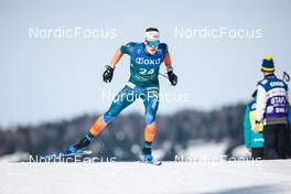 03.02.2023, Toblach, Italy (ITA): James Clugnet (GBR) - FIS world cup cross-country, individual sprint, Toblach (ITA). www.nordicfocus.com. © Modica/NordicFocus. Every downloaded picture is fee-liable.
