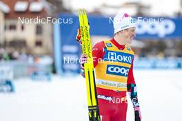 03.02.2023, Toblach, Italy (ITA): Johannes Hoesflot Klaebo (NOR) - FIS world cup cross-country, individual sprint, Toblach (ITA). www.nordicfocus.com. © Modica/NordicFocus. Every downloaded picture is fee-liable.