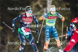 03.02.2023, Toblach, Italy (ITA): Eva Urevc (SLO) - FIS world cup cross-country, individual sprint, Toblach (ITA). www.nordicfocus.com. © Modica/NordicFocus. Every downloaded picture is fee-liable.