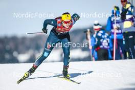 03.02.2023, Toblach, Italy (ITA): Coletta Rydzek (GER) - FIS world cup cross-country, individual sprint, Toblach (ITA). www.nordicfocus.com. © Modica/NordicFocus. Every downloaded picture is fee-liable.