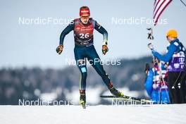 03.02.2023, Toblach, Italy (ITA): Katharina Hennig (GER) - FIS world cup cross-country, individual sprint, Toblach (ITA). www.nordicfocus.com. © Modica/NordicFocus. Every downloaded picture is fee-liable.