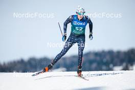 03.02.2023, Toblach, Italy (ITA): Finn O Connell (USA) - FIS world cup cross-country, individual sprint, Toblach (ITA). www.nordicfocus.com. © Modica/NordicFocus. Every downloaded picture is fee-liable.