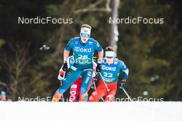 03.02.2023, Toblach, Italy (ITA): James Clugnet (GBR) - FIS world cup cross-country, individual sprint, Toblach (ITA). www.nordicfocus.com. © Modica/NordicFocus. Every downloaded picture is fee-liable.