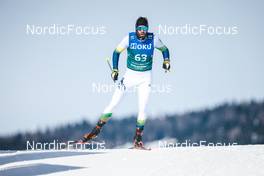 03.02.2023, Toblach, Italy (ITA): Victor Santos (BRA) - FIS world cup cross-country, individual sprint, Toblach (ITA). www.nordicfocus.com. © Modica/NordicFocus. Every downloaded picture is fee-liable.