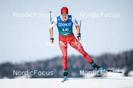 03.02.2023, Toblach, Italy (ITA): Roman Schaad (SUI) - FIS world cup cross-country, individual sprint, Toblach (ITA). www.nordicfocus.com. © Modica/NordicFocus. Every downloaded picture is fee-liable.