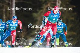 03.02.2023, Toblach, Italy (ITA): Erik Valnes (NOR) - FIS world cup cross-country, individual sprint, Toblach (ITA). www.nordicfocus.com. © Modica/NordicFocus. Every downloaded picture is fee-liable.