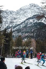 03.02.2023, Toblach, Italy (ITA): Coletta Rydzek (GER), Ane Appelkvist Stenseth (NOR), (l-r)  - FIS world cup cross-country, individual sprint, Toblach (ITA). www.nordicfocus.com. © Modica/NordicFocus. Every downloaded picture is fee-liable.