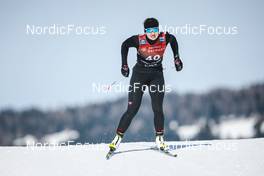 03.02.2023, Toblach, Italy (ITA): Anna Melnik (KAZ) - FIS world cup cross-country, individual sprint, Toblach (ITA). www.nordicfocus.com. © Modica/NordicFocus. Every downloaded picture is fee-liable.