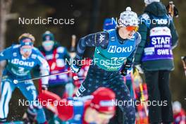 03.02.2023, Toblach, Italy (ITA): Logan Diekmann (USA) - FIS world cup cross-country, individual sprint, Toblach (ITA). www.nordicfocus.com. © Modica/NordicFocus. Every downloaded picture is fee-liable.