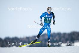 03.02.2023, Toblach, Italy (ITA): Martin Himma (EST) - FIS world cup cross-country, individual sprint, Toblach (ITA). www.nordicfocus.com. © Modica/NordicFocus. Every downloaded picture is fee-liable.