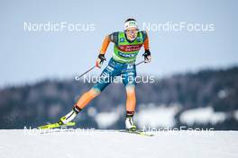 03.02.2023, Toblach, Italy (ITA): Patricija Eiduka (LAT) - FIS world cup cross-country, individual sprint, Toblach (ITA). www.nordicfocus.com. © Modica/NordicFocus. Every downloaded picture is fee-liable.