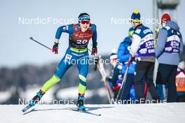 03.02.2023, Toblach, Italy (ITA): Eva Urevc (SLO) - FIS world cup cross-country, individual sprint, Toblach (ITA). www.nordicfocus.com. © Modica/NordicFocus. Every downloaded picture is fee-liable.