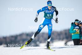 03.02.2023, Toblach, Italy (ITA): Kaarel Kasper Korge (EST) - FIS world cup cross-country, individual sprint, Toblach (ITA). www.nordicfocus.com. © Modica/NordicFocus. Every downloaded picture is fee-liable.