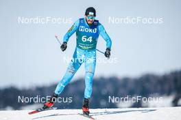 03.02.2023, Toblach, Italy (ITA): Gonzalo Angel Gomez (ARG) - FIS world cup cross-country, individual sprint, Toblach (ITA). www.nordicfocus.com. © Modica/NordicFocus. Every downloaded picture is fee-liable.