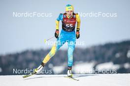 03.02.2023, Toblach, Italy (ITA): Anastasiia Ivanchenko (UKR) - FIS world cup cross-country, individual sprint, Toblach (ITA). www.nordicfocus.com. © Modica/NordicFocus. Every downloaded picture is fee-liable.