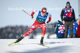 03.02.2023, Toblach, Italy (ITA): Kamil Bury (POL) - FIS world cup cross-country, individual sprint, Toblach (ITA). www.nordicfocus.com. © Modica/NordicFocus. Every downloaded picture is fee-liable.