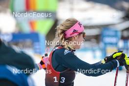 03.02.2023, Toblach, Italy (ITA): Laura Gimmler (GER) - FIS world cup cross-country, individual sprint, Toblach (ITA). www.nordicfocus.com. © Modica/NordicFocus. Every downloaded picture is fee-liable.