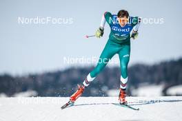 03.02.2023, Toblach, Italy (ITA): Kristof Lagler (HUN) - FIS world cup cross-country, individual sprint, Toblach (ITA). www.nordicfocus.com. © Modica/NordicFocus. Every downloaded picture is fee-liable.