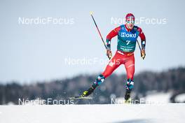 03.02.2023, Toblach, Italy (ITA): Sindre Bjoernestad Skar (NOR) - FIS world cup cross-country, individual sprint, Toblach (ITA). www.nordicfocus.com. © Modica/NordicFocus. Every downloaded picture is fee-liable.