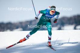 03.02.2023, Toblach, Italy (ITA): Adam Konya (HUN) - FIS world cup cross-country, individual sprint, Toblach (ITA). www.nordicfocus.com. © Modica/NordicFocus. Every downloaded picture is fee-liable.