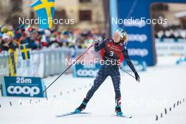 03.02.2023, Toblach, Italy (ITA): Jessie Diggins (USA) - FIS world cup cross-country, individual sprint, Toblach (ITA). www.nordicfocus.com. © Modica/NordicFocus. Every downloaded picture is fee-liable.