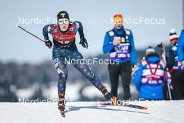03.02.2023, Toblach, Italy (ITA): Lauren Jortberg (USA) - FIS world cup cross-country, individual sprint, Toblach (ITA). www.nordicfocus.com. © Modica/NordicFocus. Every downloaded picture is fee-liable.
