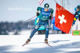 03.02.2023, Toblach, Italy (ITA): Mikayel Mikayelyan (ARM) - FIS world cup cross-country, individual sprint, Toblach (ITA). www.nordicfocus.com. © Modica/NordicFocus. Every downloaded picture is fee-liable.