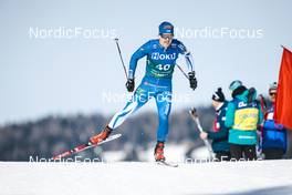 03.02.2023, Toblach, Italy (ITA): Lauri Lepisto (FIN) - FIS world cup cross-country, individual sprint, Toblach (ITA). www.nordicfocus.com. © Modica/NordicFocus. Every downloaded picture is fee-liable.