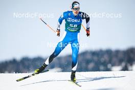 03.02.2023, Toblach, Italy (ITA): Alvar Johannes Alev (EST) - FIS world cup cross-country, individual sprint, Toblach (ITA). www.nordicfocus.com. © Modica/NordicFocus. Every downloaded picture is fee-liable.