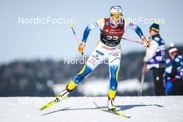 03.02.2023, Toblach, Italy (ITA): Moa Lundgren (SWE) - FIS world cup cross-country, individual sprint, Toblach (ITA). www.nordicfocus.com. © Modica/NordicFocus. Every downloaded picture is fee-liable.